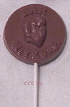 Chocolate Bar Mitzvah Lollipop