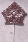 Chocolate Birdhouse Bird House