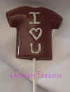 I Love You Chocolate Tee Shirt