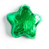 Green Foil Chocolate Stars