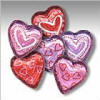 Madelaine Foil Wrapped Medium Hearts