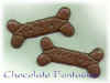 Chocolate Dog Bones