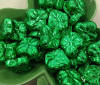 Foil Wrapped Chocolate Shamrocks Clovers