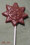 Sun Lollipop Chocolate