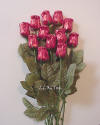 Chocolate Fantasies Long Stem Chocolate Roses