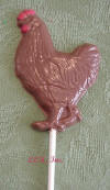 Chocolate Chicken Hen Sucker