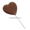 Happy Father's Day chocolate heart lollipop