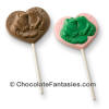 Chocolate Frog Lollipop