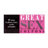 Great Sex Coupons Vouchers