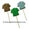 Hawaiian Shirt Chocolate Lollipops