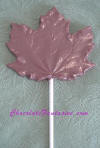 large maple leaf lollipop