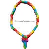 Rainbow Pecker Candy Necklace Gay Pride Bachelorette Party