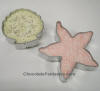 Scallop Starfish Cookie Cutters Chocolate Filled