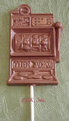 Slot Machine Chocolate Lollipop