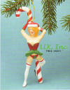 Adult Christmas Ornament Sexy Pole Dancer